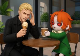Brain freeze!のイラスト