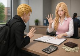 How much ~?のイラスト
