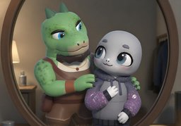 You look ~.のイラスト