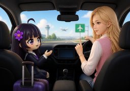 It takes ~ to ~.のイラスト