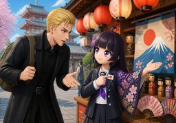 Where are you from?のイラスト