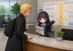 Do you have any idea ~?のイラスト