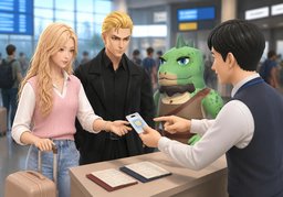 We bought ~.のイラスト
