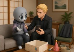 I see your point.のイラスト