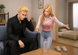 I need to lie down.のイラスト