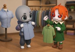 What size is ~?のイラスト
