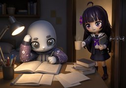 study for ~のイラスト