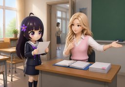 One possible solution is ~.のイラスト