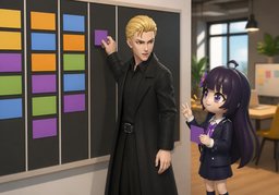 Let's close the loop.のイラスト