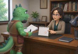 deadline for ~のイラスト