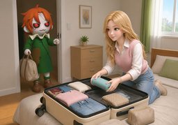 Did you do ~?のイラスト