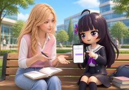 study groupのイラスト