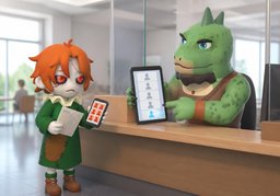 waitlist a classのイラスト