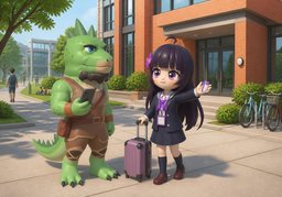 student housingのイラスト