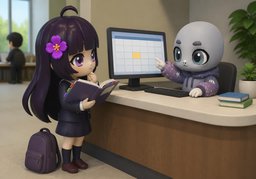 course registrationのイラスト