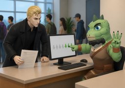 discussion sectionのイラスト