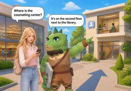 counseling centerのイラスト