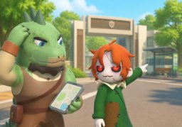 campus shuttleのイラスト
