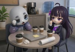 Me too.のイラスト