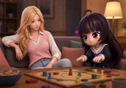 Is it my turn?のイラスト