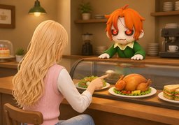 What'll you have?のイラスト
