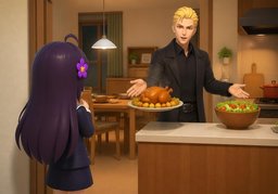 What's for dinner?のイラスト