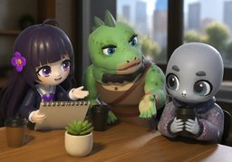 Speak up.のイラスト