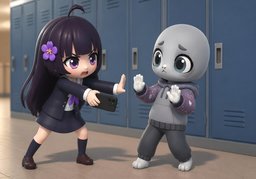 Hands off!のイラスト