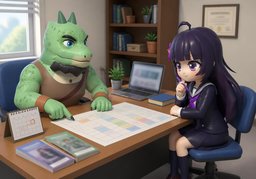 make a decisionのイラスト