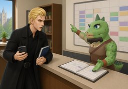make an appointment with ~のイラスト