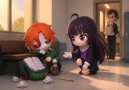 so ~ that ~のイラスト