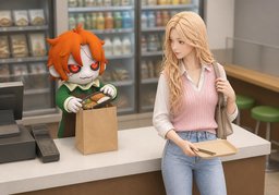 To go.のイラスト