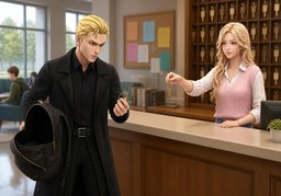 There might be ~.のイラスト