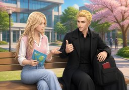 What's your opinion on ~?のイラスト