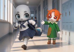 rush to ~のイラスト