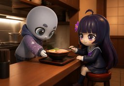Enjoy your meal.のイラスト