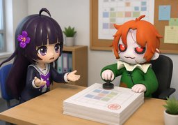 I had no say in ~.のイラスト