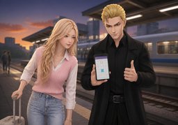 Can I see you again?のイラスト