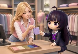 muestraのイラスト
