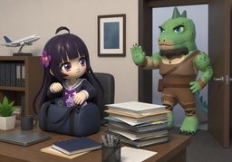 have it both waysのイラスト