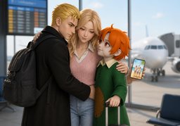 Will ~ see ~ again?のイラスト