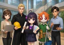 직종のイラスト