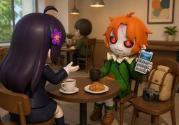 It's no secret.のイラスト