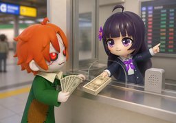 What's the exchange rate?のイラスト