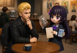 Is it good to have ~?のイラスト