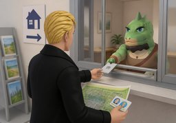 Where can I check in?のイラスト