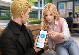 You can download ~ for free.のイラスト