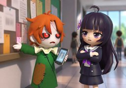 Says who?のイラスト