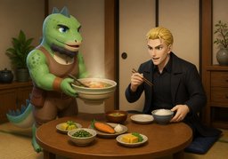 Dig in.のイラスト