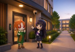 safe and comfortableのイラスト